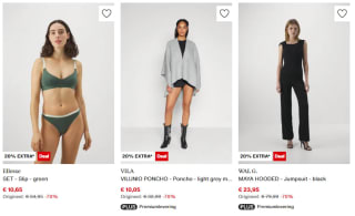 20% EXTRA korting bovenop de solden bij Zalando