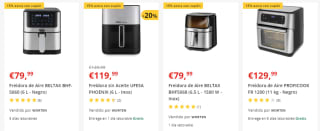 15% Extra descuento en Freidoras en Worten