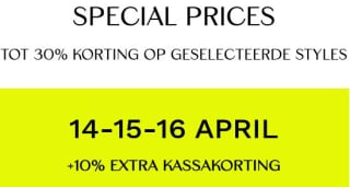 10% extra korting op de sale bij Van den Assem