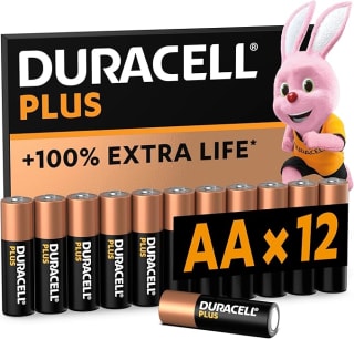 Pack 12 pilas Duracell Plus AA por 6,99€