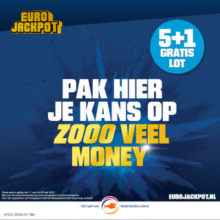5+1 gratis op Eurojackpot loten bij CIGO