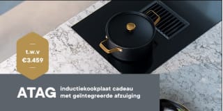 Gratis ATAG inductiekookplaat bij aankoop keuken bij Mandemakers