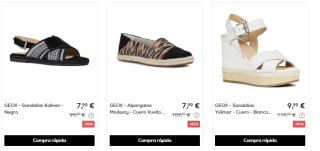 Calzado GEOX desde tan solo 4,99€ perfecto para la vuelta al Cole aprovechar