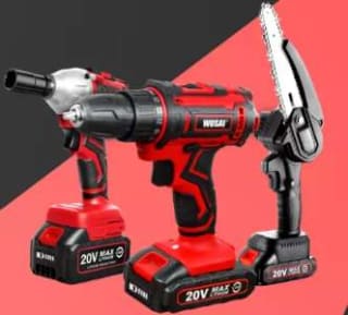 5.84€ de descuento en compras de al menos 28.5€ en herramientas de la marca Wosai