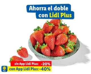 Fresón tarrina 500g a solo 1,19€ PVP con app Lidl Plus