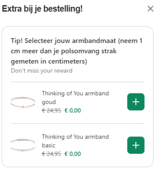 Gratis armband + 50% korting op Golden Silvers collectie én 20% korting op gehele CLIC-collectie bij Clic by Suzanne
