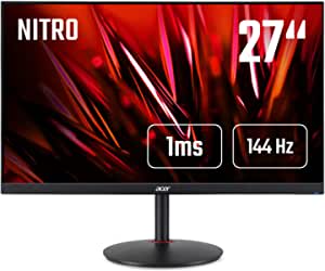 Acer Nitro XV270UPB - Monitor Gaming 27" WQHD 144 Hz (68.6cm, 2560x1440, Pantalla IPS LED 16:9, ZeroFrame, FreeSync, por 229,99€
