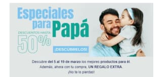 19 de marzo los mejores productos para él. Además, ahora con tu compra