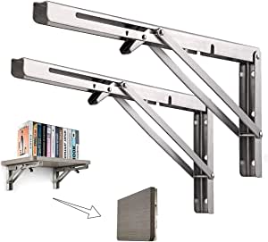 Soportes para estante plegables 2 unidades por 13,99€