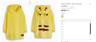 Character World Officiële Pokemon fleece deken voor €12,99 bij C&A
