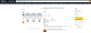 Kit com 3 Lâmpadas da Ultraluz - R$ 29,90