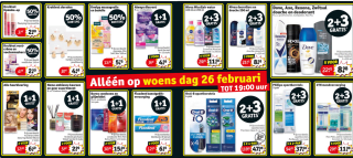Extra goedkoopdag bij Kruidvat