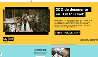 Black Friday Código 30% Descuento impresiones fotográficas en MyFUJIFILM