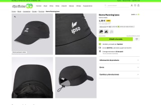 Gorra Running Ipso Unisex por solo 1,99€