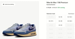 Nike Air Max 1 '86 Premium voor €79,99 in de Nike store