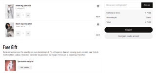 Gratis sokken bij bestelling bij Guts & Gusto