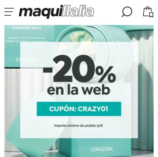-20% de Descuento en Maquillalia.