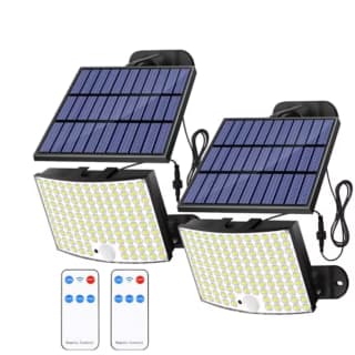 2 Luces Solares ZASUN con Sensor de Movimiento por solo 23,99€