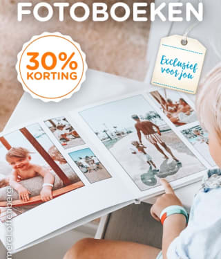 30% korting op fotoboeken bij Smartphoto