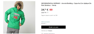 Geographical Norway Anorak desde 24,99€