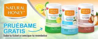 Desodorante Natural Honey gratis por reembolso