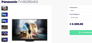 Panasonic TV-55Z95AEG 4K OLED TV voor €2.399 bij smitsarnhem