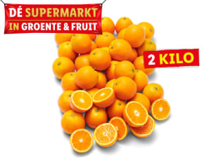2 kilo handsinaasappelen voor €1,49 bij de Lidl
