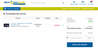 TV OLED EX MLA + Disipador 77" PANASONIC TX-77MZ2000 4K Master HDR por 2,720€