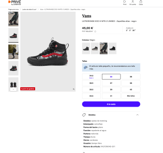 VANS ULTRARANGE EXO HI MTE 2 por solo 45€