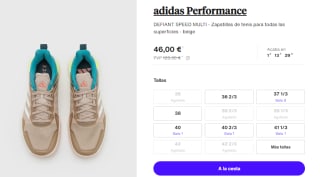 Zapatillas de Tenis adidas DEFIANT SPEED MULTI por 46€