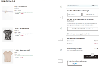 Tot 30% extra kassakorting op de sale bij Takko Fashion