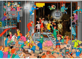 Goliath That's life Nachtwacht Puzzel met 1000 stukjes voor €3,99 bij Kruidvat