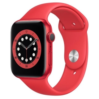 Apple Watch Series 6 GPS 44mm de Aluminio Rojo y Correa Deportiva Roja. Por 199€