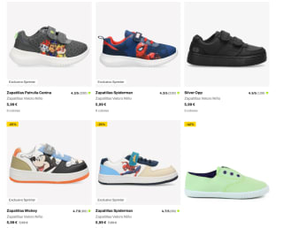 Zapatillas Disney desde solo 3,99€ y mas ofertas en descripción