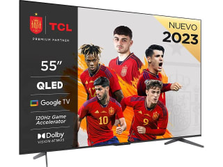 TV QLED 55" TCL 55C645, UHD 4K, Quad Core, Smart TV por 409€
