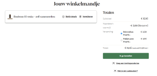 €5 korting op bonbons bij Chocoladebezorgd