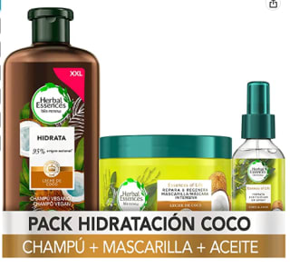 Kit de Herbal Essences a 15,99€
