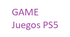 Recopilación de videojuegos para Ps5 desde 7,99€/9,99€ en Game