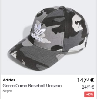 Gorras primeras marcas por menos de 15€