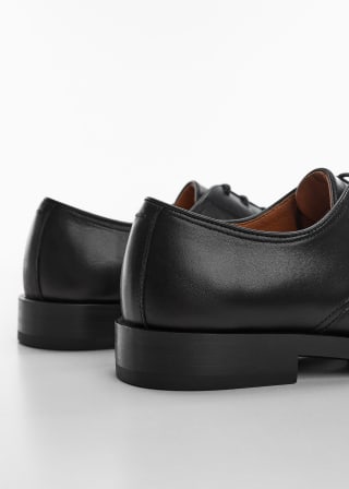 Zapato de piel para traje Hombre por solo 26,99€ en Mango