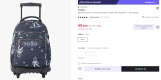 Oferta hasta 50% descuento en productos La Vuelta Al Cole