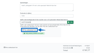 Tot €40 korting bij Dinner Train