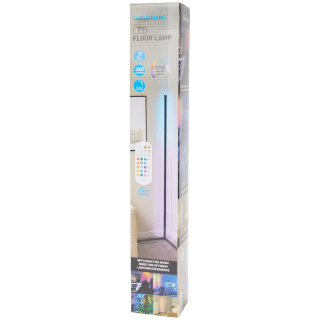 Grundig LED Staande Lamp - Vloerlamp 140cm - Dimbaar RGBW en Wit Licht voor €14,95 bij de Action