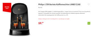Philips L'OR BARISTA LM8012/60 - Koffiecupmachine - voor €59,99 bij de Dekamarkt