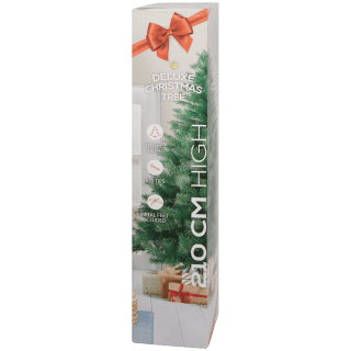 Kerstboom Deluxe 210 cm voor €29,95 bij de Action