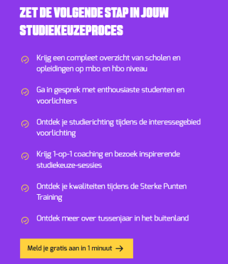Gratis Tickets Studiekeuzebeurs West in Rotterdam Ahoy
