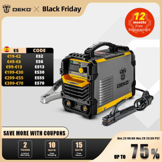 Soldadora DEKO DKA de arco inverter a solo 49,04€