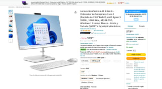 Ordenador Lenovo IdeaCentre AIO 3 Gen 6 de Sobremesa 2-en-1 16GB RAM 512GB SSD W11 Home por 579€