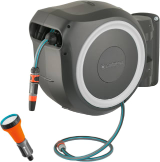 Gardena Wandslangbox RollUp M-L (wit) 25 m voor €99 bij Bauhaus