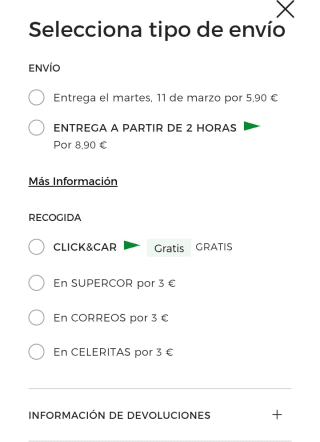 Sfers Bolso Caja terciopelo por 7,99€.